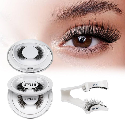 💖 Magnetic Eyelashes + Applicator – Fast ✨ Reusable 👁️